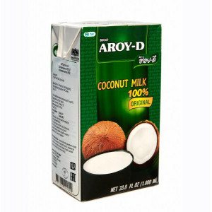 Кокосовое молоко "AROY-D" 1л/Tetra Pak