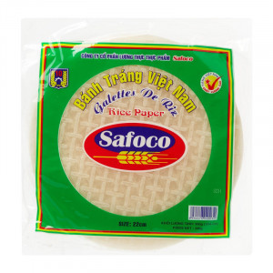 Рисовая бумага круглая 22 см (300 г) SAFACO