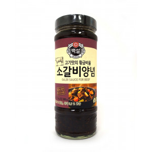 Корейский соус маринад для говяжьих ребрышек "Кальби", Beksul, 500г