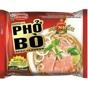 Лапша "Pho bo" рисовая со вкусом говядины DE NHAT 